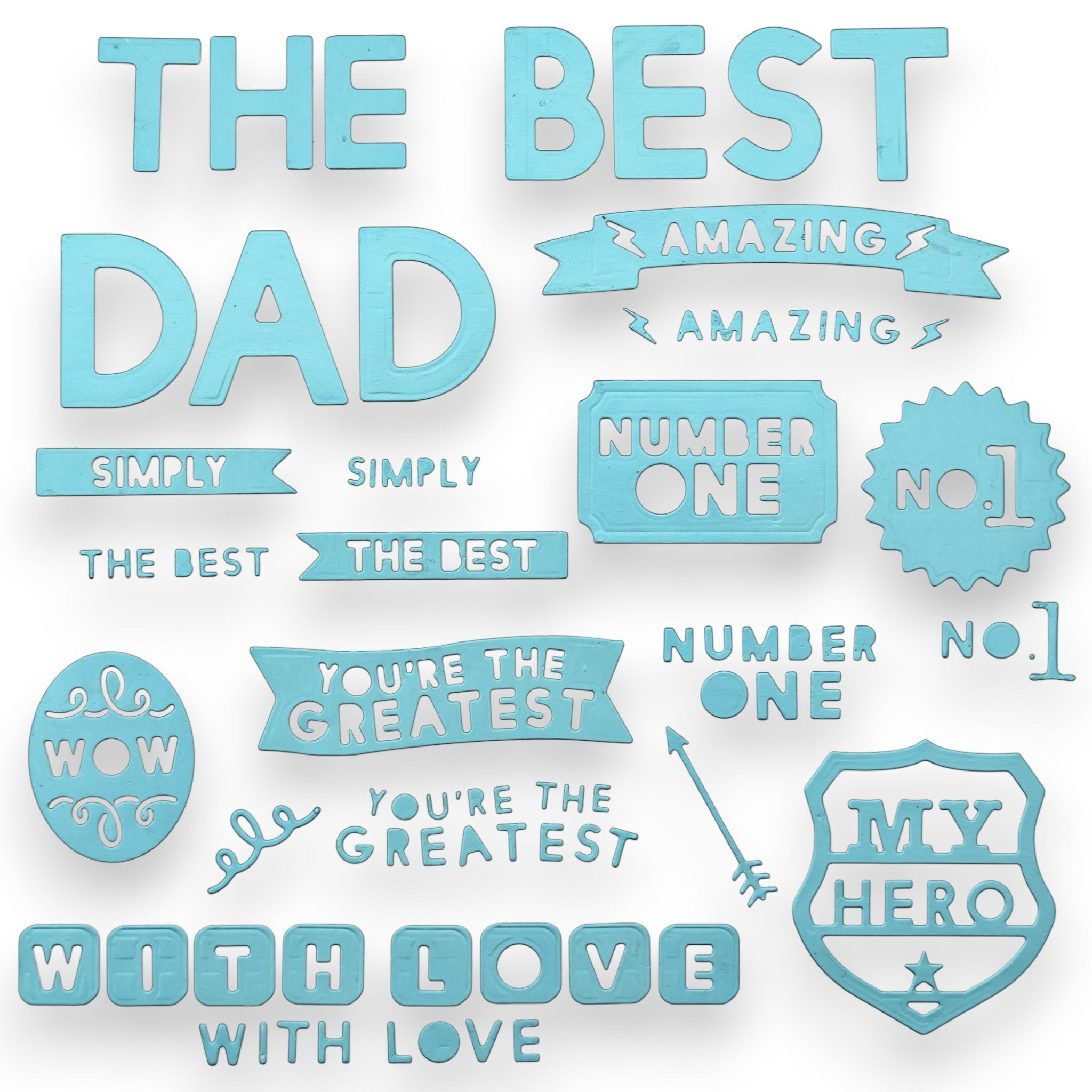 Best Dad - Steel Cutting Die Set